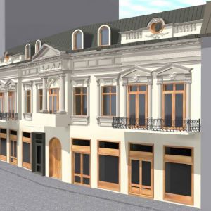Building Restoration in Old City Area